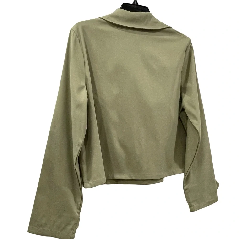 Shein, Sage Green Trench, Size 6